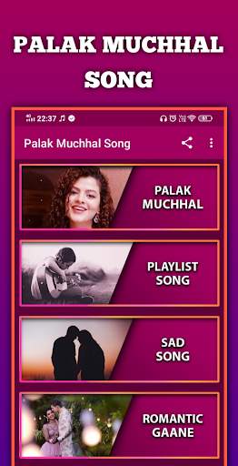 Palak Muchhal Song || Hindi Gaana || Sad Song screenshot 1
