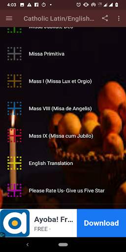 Catholic Latin & English Mass Songs screenshot 3