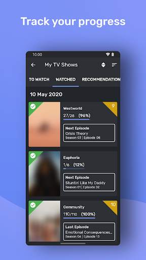 Cinopsys: Movie, Show Manager screenshot 2