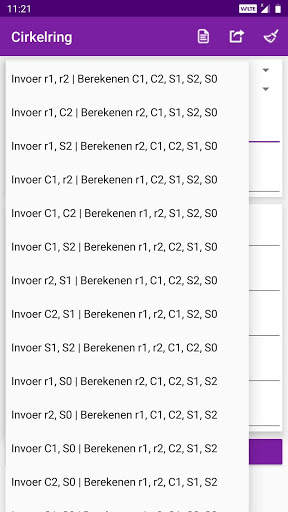 Geometrie Rekenmachine screenshot 6