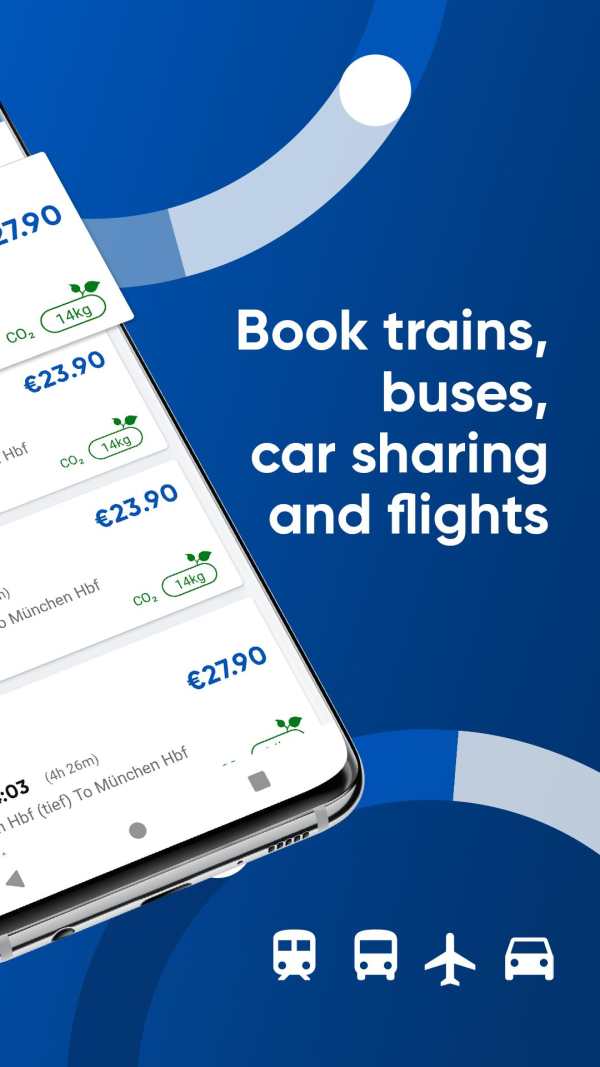 fromAtoB: tickets for train, bus & flights screenshot 2