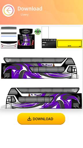 Livery Bus SDD Double Decker screenshot 6