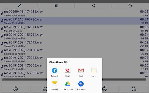 Sound Recorder PCM screenshot 13