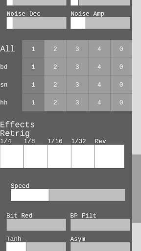 Dragon (lite) Drum Machine - Glitch, lo-fi drums screenshot 6