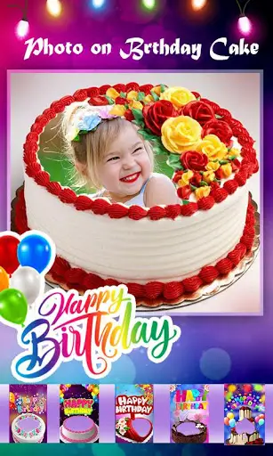 Birthday Cake with Name Photo screenshot 1