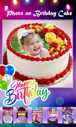 Birthday Cake with Name Photo screenshot 1