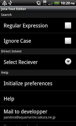 Jota Text Editor 4 تصوير الشاشة