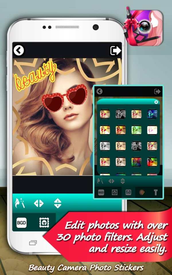 Beauty Camera Photo Stickers screenshot 1
