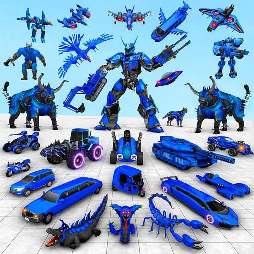 Bull Robot Car Game:Robot Game 5.3