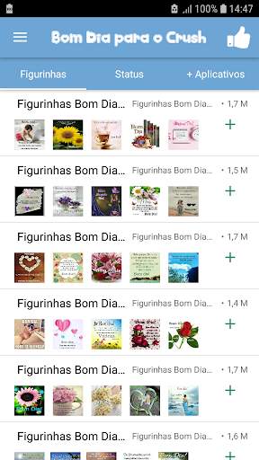Figurinhas Bom Dia para o Crush - WAStickerApps screenshot 1