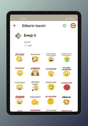 Azerbaijan Stickers screenshot 11