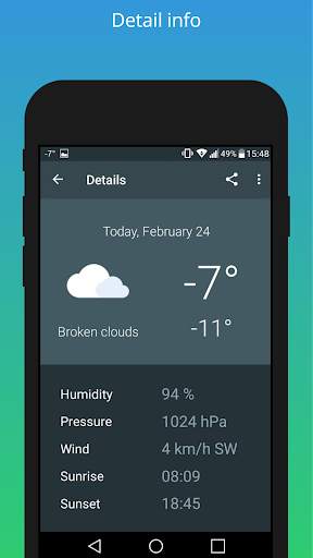 Your Weather screenshot 2
