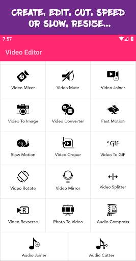 Video Editor  : Crop Video, Sl screenshot 2