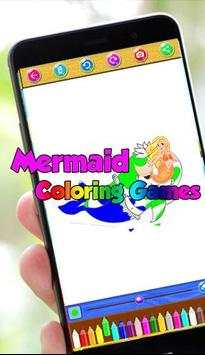 Mermaid Coloring Games screenshot 1