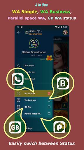 Status Downloader/Saver -save image & video status screenshot 2