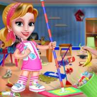 Big House Cleaning And Washing Game on 9Apps