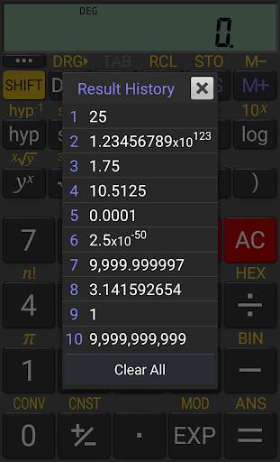 RealCalc Scientific Calculator screenshot 4