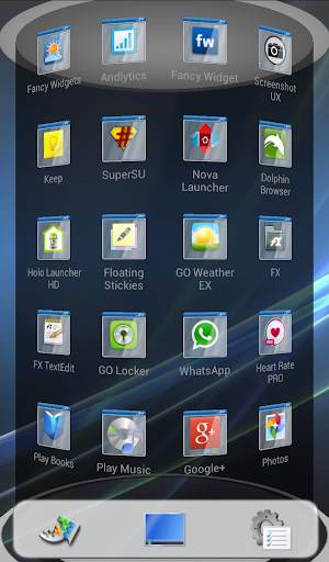 Next Launcher 3D Theme PC screenshot 8