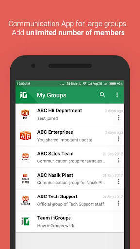 Team Messenger for Work & Education screenshot 1