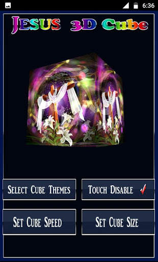 Jesus 3D Cube HD Live wallpaper screenshot 14