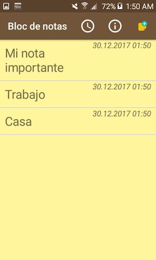 Notepad - Bloc de notas screenshot 1