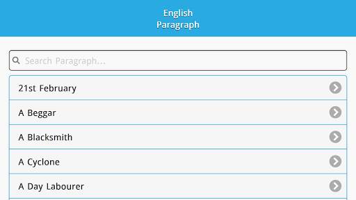 English Paragraph Collection screenshot 5