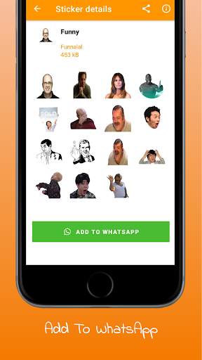 Funny Stickers For WhatsApp |  screenshot 2