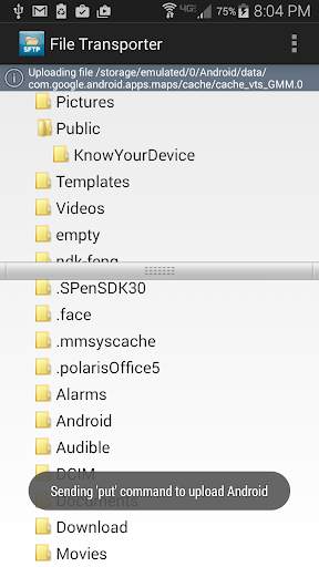 Mobile SFTP(Secure FTP Client) screenshot 10