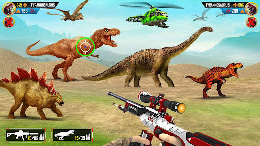 Wild Dino Hunting Gun Games screenshot 8