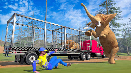 Animal Transport Game Real Truck Driving Simulator screenshot 1