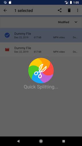 Quick Split - Video splitter for WhatsApp status screenshot 3