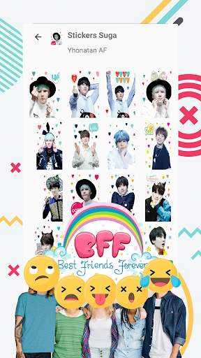 BTS WAStickerApps - Stickers Idol for Whatsapp screenshot 4