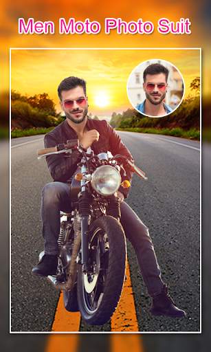 Men Moto Photo Suit screenshot 6