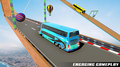 Modern Coach Bus Driving: US Coach Stunt Games screenshot 4
