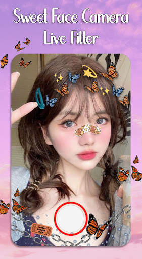 Sweet Face Camera Live Filter screenshot 2