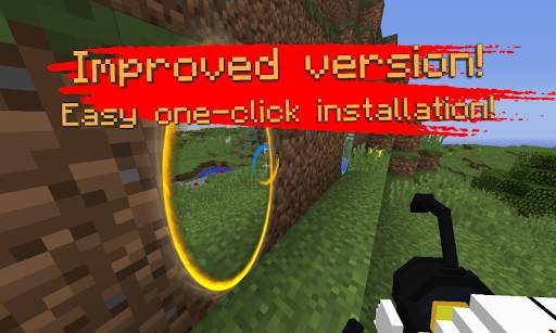 Portal gun mod for Minecraft PE 🌌 screenshot 3