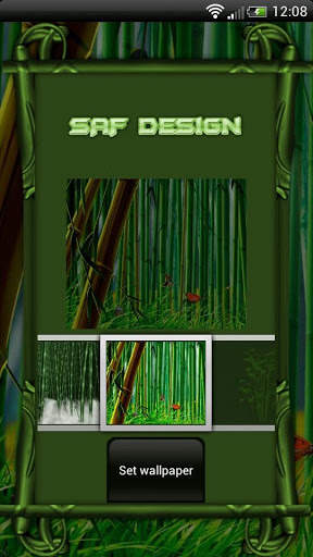 Next Launcher Bamboo Theme screenshot 6