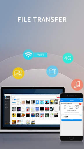 AirPush - Nearby File Sharing in Web Browser screenshot 1