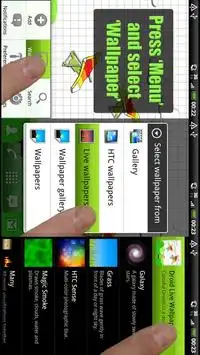 Droid Live Wallpaper screenshot 3