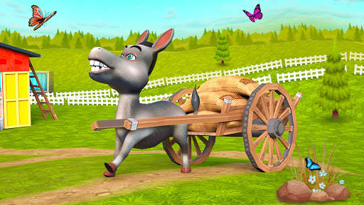 Donkey Life Simulator Games: Farm Fun Adventure screenshot 1