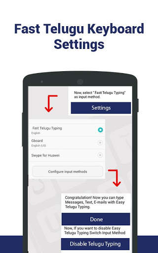 Fast English to Telugu Keyboard-Fast Telugu Typing screenshot 5