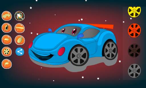Car coloring and dress up screenshot 6