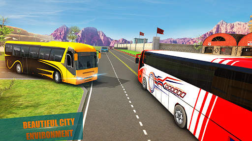Go Coach Bus Offline Sim Games screenshot 1