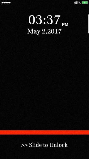 Cool Black Pin Lock Screen screenshot 7