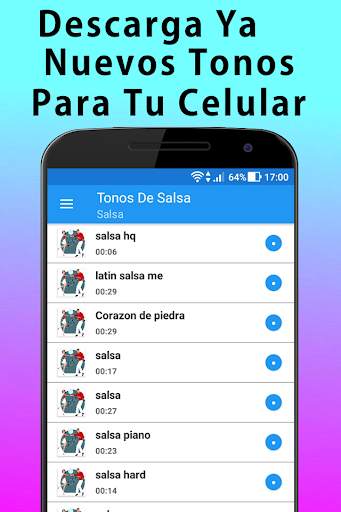 Tonos de Salsa para Celular Gratis screenshot 1