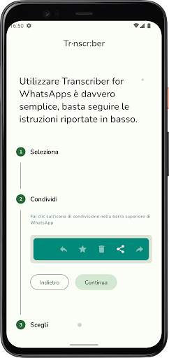 Transcriber per WhatsApp screenshot 3