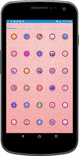 Girly Pink Theme & Launcher screenshot 5