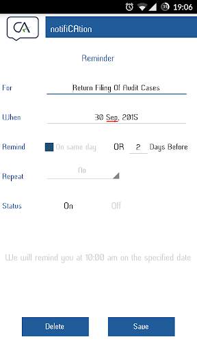 notifiCAtion CA Messenger screenshot 4