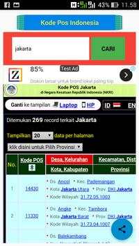 Cari Kode Pos screenshot 4