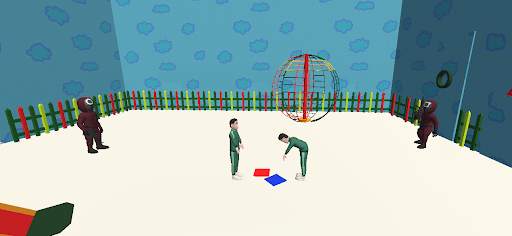 Squid Green Red Light Run Game screenshot 4